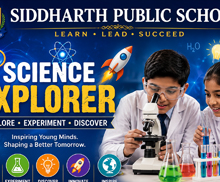 Student doing a science experiment